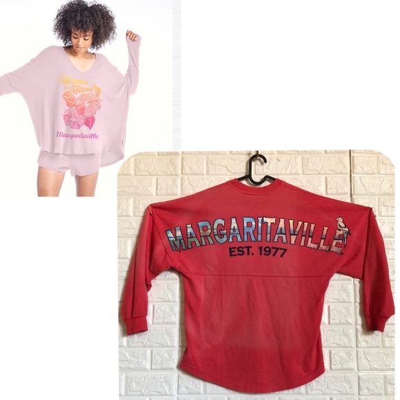 Spirit Tops Margaritaville Slouchy Spellout Spirit Jersey Poshmark
